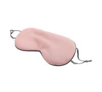 OSOLADY Cache-œil Rose en Nylon et Polyester Crochets D'oreille Réglables, Masque Yeux Confortable pour Restaurer le Sommeil Lors de Voyages D'affaires