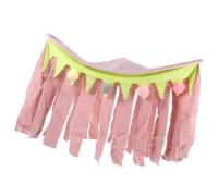 OSOLADY Cachette Confortable en Feutre pour Cochon d'Inde et Hamster, Tente Respirante Rose Trois Côtés, Lit Suspendu pour Lapins et Petits Animaux