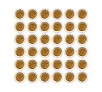 OSOLADY Capsules Thermorétractables en Pvc Blanc pour Bouteille de Vin, 30mm, Aspect Professionnel et Délicat, Pack de 50, pour Cave et Magasin de Vins