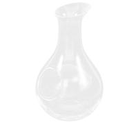 OSOLADY Carafe Originale en Verre sans Plomb, Carafe Compartiment à Glace 385ml, Style Japonerie, pour Bar et Hôtel, pour Vin Japonerie