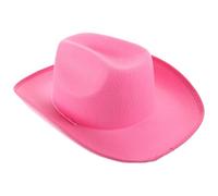 OSOLADY Chapeau de Cowgirl Rose en Tissu, Cordon Ajustable, Halloween | Style Western Chic et Élégant, Accessoire Réutilisable pour Photo Booth, Cosplay et Costume de Cowgirl