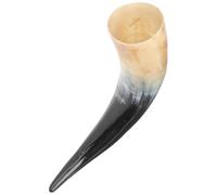 OSOLADY Chope en Corne Décorative de Corne Grosse Capacité Facile à Ranger pour Boire Bière Vin Entre Amis