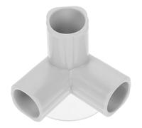 OSOLADY Connecteurs pour Parc Bébé, Pièces Détachées d'Angle Triangulaire Ventouse, Diamètre Intérieur 22 MM, Raccord en T en Acier, Montage Simple, Aménagement pour Aire de Jeu