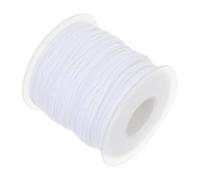 OSOLADY Cordon de Mèche de Bougie Coton Épais Naturel Bobine Ronde Tressée pour Fabrication de Bougies Pilier et Lampes à Huile Mèches Pré-cirées Résistantes et Polyvalentes pour Cire