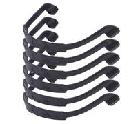 OSOLADY Cordons Élastiques Antidérapants en Silicone Largeur de Monture 2,5-16mm 6 Pièces pour Lunettes et Lunettes de Soleil Adaptés pour Garçon et Filles Basketball et L'équitation
