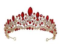 OSOLADY Couronne De Mariée Rhinestones Accessoire Élégant Pour Mariage Et Fête Diadème Brillant Pour Noces Et Anniversaires