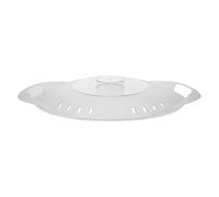 OSOLADY Couvercle transparent en plastique pour robot culinaire compatible avec Thermomix TM6, TM5 et 31. Couvercle de rechange résistant à la chaleur pour cuiseur vapeur et robot pâtissier.