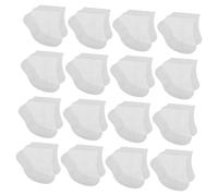 OSOLADY Couvre-pieds Hydratants 50 Paires Taille Unique en Tissu Non Tissé Blanc, Protection pour Pied, pour Soins des Pieds Professionnels et Usage Spa, Film Protecteur Transparent