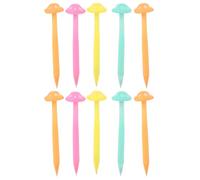 OSOLADY Crayon Mécanique en Plastique de Champignon, Ensemble de 10 Pièces, Pointe Rétractable pour Écrire et Dessiner en Douceur, pour Étudiants et Bureau Plusieurs styles