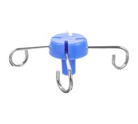 OSOLADY Crochet de Support en Acier Inoxydable pour Support de Perfusion, Solide et Flexible, Adapté aux Établissements de Santé, Trou Suspendre de 13 Mm