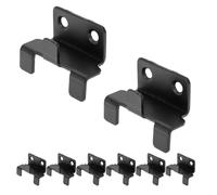 OSOLADY Crochets pour Carreau de Céramique en Fer Robustes et Pratiques, Lot de 8 Pièces, Support Mural Stable pour Fixation et Présentation de Carreaux