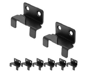 OSOLADY Crochets pour Carreau de Céramique en Fer Robustes et Pratiques, Lot de 8 Pièces, Support Mural Stable pour Fixation et Présentation de Carreaux