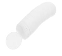 OSOLADY Disques Coton Exfoliants Double Face Blanc 100 Pièces pour Soins Quotidiens du Visage et Démaquillage Peaux Sensibles