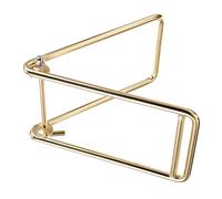 OSOLADY Distributeur Distribution Or Tickets en Acier Inoxydable de Porte-Rouleau Pratique Facile Fêtes pour Bureau Table d'entreprise