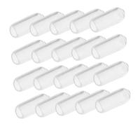 OSOLADY Embouts De Serrage Tête En Caoutchouc 200 Pcs Pour Bandeaux 4.0 Mm Transparent Accessoire De Réparation Et Protection Convient Aux Bandeaux De 6 Mm Fourniture De Serrage-tête