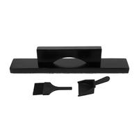 OSOLADY Ensemble Balai et Pelle de Jeu de palets (1 pièce) - Outil de Nettoyage léger et Portable pour salles de Jeux et Maison (Noir)