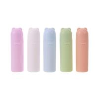 OSOLADY Ensemble de 5 Outils pour Retirer Les lentilles de Contact : Pince en Silicone avec Embout Souple, applicateur pour insérer ou Retirer Les lentilles Souples et rigides.