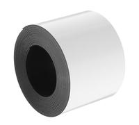 OSOLADY Étiquettes Magnétiques Effaçables 50 Mm X 3 M en Caoutchouc Souple Blanc, Bandes Autocollantes Réutilisables pour Tableau Blanc, Réfrigérateur et Organisation Bureau, Fiches