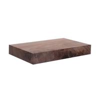 OSOLADY Feuilles de placage en noyer : feuilles de bois de noyer massif pour l'artisanat, planches de bois brut pour meubles de cuisine, salon et chambre à coucher, 15 cm x 10 cm x 2 cm