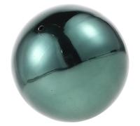 OSOLADY Globe de Jardin en Acier Inoxydable Vert 12cm, Sphère Miroir