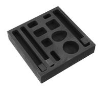 OSOLADY Graphite Casting Mold 11 Holes for Jewelry Processing and Silver Refining with Precision Slot Suitable for Jewelry Makers