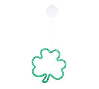OSOLADY Guirlande Lumineuse LED Facile À Installer Décoration De La Saint-Patrick avec Piles Et Motif De Feuilles Adhésives