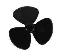 OSOLADY Hélice de remplacement pour ventilateur de condenseur de réfrigérateur, hélice de moteur de condenseur en plastique, accessoires pour la réparation des unités de réfrigération et des