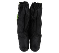 OSOLADY Housse de Jambe Imperméable Guêtres de Randonnée Oxford Noir XXL, Bande Élastique Réglable, Protection des Jambes Vêtements, pour Escalade et Backpacking