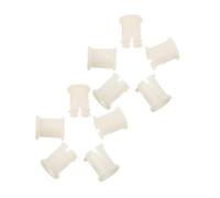 OSOLADY Inserts de Manchon de Roulette Pivotante en Plastique 10pcs Robustes Remplaçables pour Fixation de Pied de Chaise et Meubles de Bureau