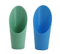 OSOLADY Kit 5pcs Pelle à Terre en Plastique PP Léger, Spatule de Jardinage pour Semences et Engrais, Outil pour Jardinage DIY et Plantation Couleur Aléatoire