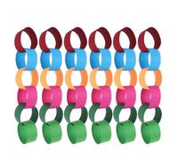 OSOLADY Kit de Guirlande Arc-en-Ciel en 300 Bandes de Papier crépon : guirlandes de Papier aux Couleurs Pastel Vives pour décors de fête, décorations de t de Vacances à Faire soi-même