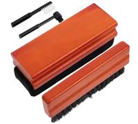OSOLADY Kit de Nettoyage Vinyl 4 Pièces Brosse en Bois et Éponge Facile à Utiliser pour Lecteur CD/DVD et Platine Vinyle Solide et Pratique