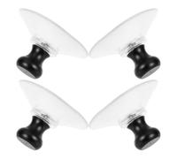 OSOLADY Kit de Réparation Écran Téléphone 4 Pièces avec Ventouses en Caoutchouc et Capuchons en Aluminium Transparent 2 Mm pour Démontage Facile et Compatibilité Large