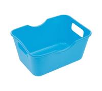 OSOLADY Kit D'irrigation Auriculaire avec Bassin de Lavage Oreilles en Plastique Bleu, Nettoyage Facile et Compatible Universellement pour Adultes et Garçon et Filles en Soin des Oreilles