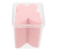 OSOLADY Lingettes Non Pelucheuses pour Ongles en Coton Doux, Dissolvant pour Vernis Semi-permanent, Lot de 200 Feuilles de Cœur pour Soin des Ongles à Domicile