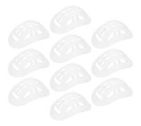 OSOLADY Lot de 10 Coussinets de Mentonnière en Caoutchouc pour Casque de Sécurité, Confort et Stabilité, Adaptés aux Jugulaires de 2 Cm, Faciles à Utiliser