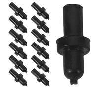 OSOLADY Lot de 10 Embouts adaptateurs pour gonfleurs de Ballons - Adaptateurs en Caoutchouc de Rechange pour Ballons gonflables (Basketball, Football, etc.) et Accessoires de gonflage pour