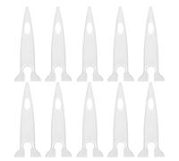 OSOLADY Lot de 10 protège-ciseaux : protections de sécurité en plastique pour les embouts de ciseaux - Protège- réutilisables et portables pour les voyages, les pique-niques et le camping (7,4 x