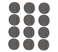 OSOLADY Lot de 12 Lingettes Démaquillantes Réutilisables en Fibre de Bambou 9 Cm Ouverture pour Doigt Femmes et Jeunes Filles Usage Quotidien et Voyage