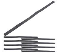OSOLADY Lot de 12 Sangles Multifonctions Noires Fixation Sécurisée et Longueur Réglable pour Rangement Tapis de Yoga, Accessoires pour UAV et Objets Divers