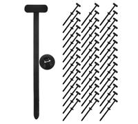 OSOLADY Lot de 120 attaches universelles en nylon pour câbles - Fermeture éclair autobloquante robuste pour réparations automobiles - Longueur : 9,3 cm / 3,7 pouces - Idéales pour regrouper les