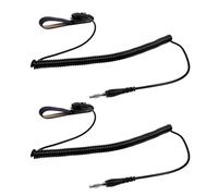 OSOLADY Lot de 2 bracelets pour appareil de détoxification ionique - Bracelet de rechange pour bain de pieds avec cordon spiralé extensible - Taille unique convenant à la plupart des hommes et des