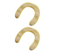 OSOLADY Lot de 2 Coussins de Siège de Toilette pour Bébé Chaud en Velours, Facile à Fixer et Portable, pour L'apprentissage Propreté en Hiver
