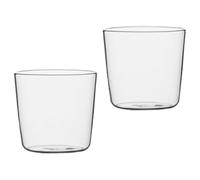 OSOLADY Lot de 2 Couvercles en Verre pour Carafe 120 Ml, Petite Taille, Compatible Verre à Eau Multifonction, Résistant Chaud et Froid, pour Boissons Froides et Jus à Domicile ou