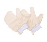OSOLADY Lot de 2 de massage ayurvédiques en soie brute, brosse de massage à sec, de douche pour femmes.
