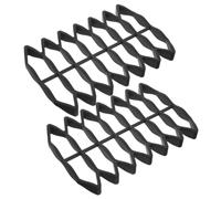 OSOLADY Lot de 2 Inserts en Silicone de Forme Carrée pour Boîtes aux Lettres, Protection Étanche Facile à Installer, pour Boîtes aux Lettres D'appartement