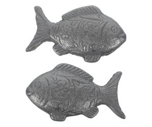 OSOLADY Lot de 2 lingots de fer en fonte pour la cuisson, complément alimentaire quotidien, enrichissement de l'eau et des repas en cas d'anémie, outil de cuisson efficace et sûr