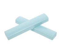 OSOLADY Lot de 2 presse-papiers pour calligraphie chinoise - Presse-papiers rectangulaires imitation jade bleu pour la pratique du dessin et de l'écriture sur bureau