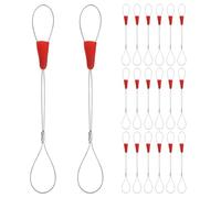 OSOLADY Lot de 20 tire-câbles pour électriciens, poignée de tirage réutilisable, outil de serrage de câbles pour tirer les fils à travers les murs, les plafonds et sous les planchers