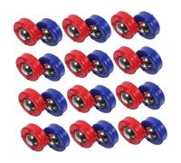 OSOLADY Lot de 24 Palets de Shuffleboard Miniature pour Jeu de Table Intérieur et Extérieur et Pédagogique Fournitures de Curling pour Toutes Âges